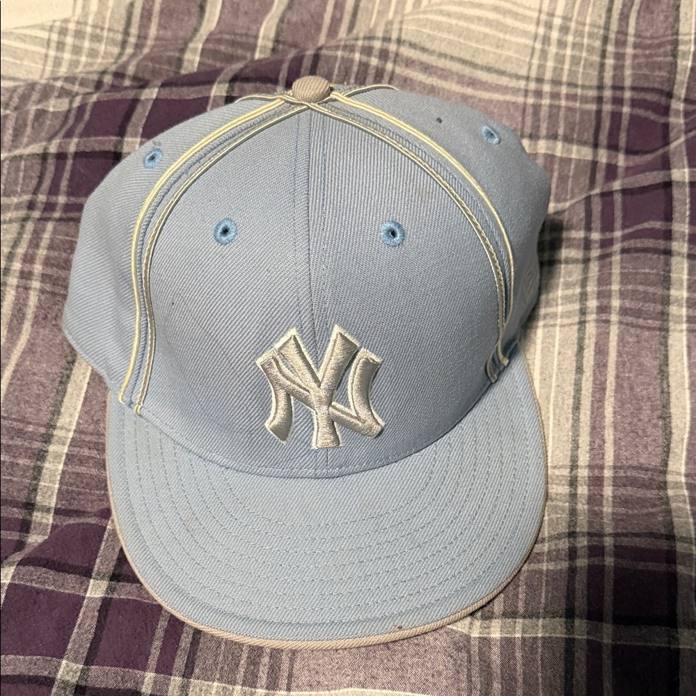 Light Blue NY Logo Cap